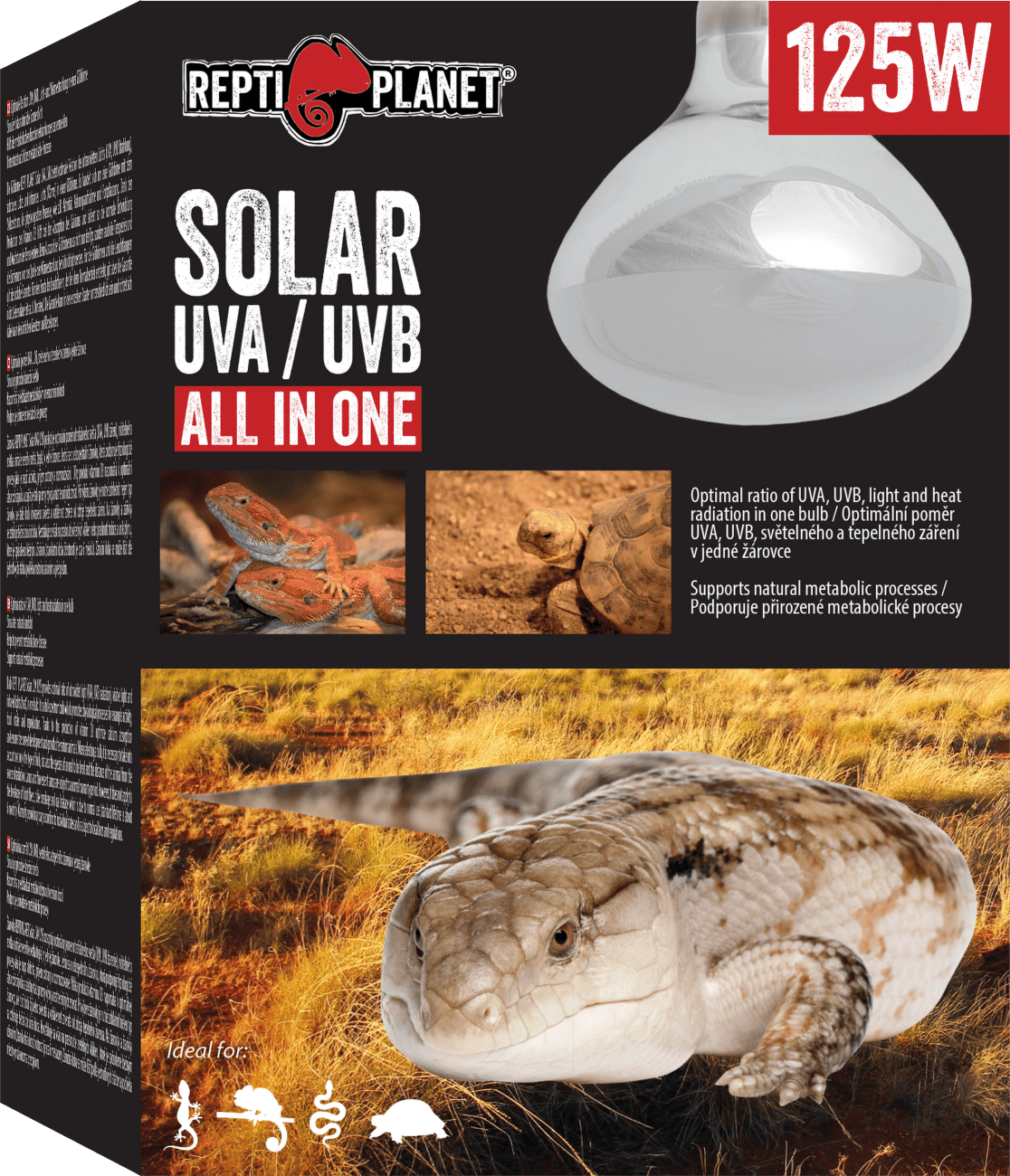 Repti Planet žárovka Solar UVA & UVB Mercury 125W