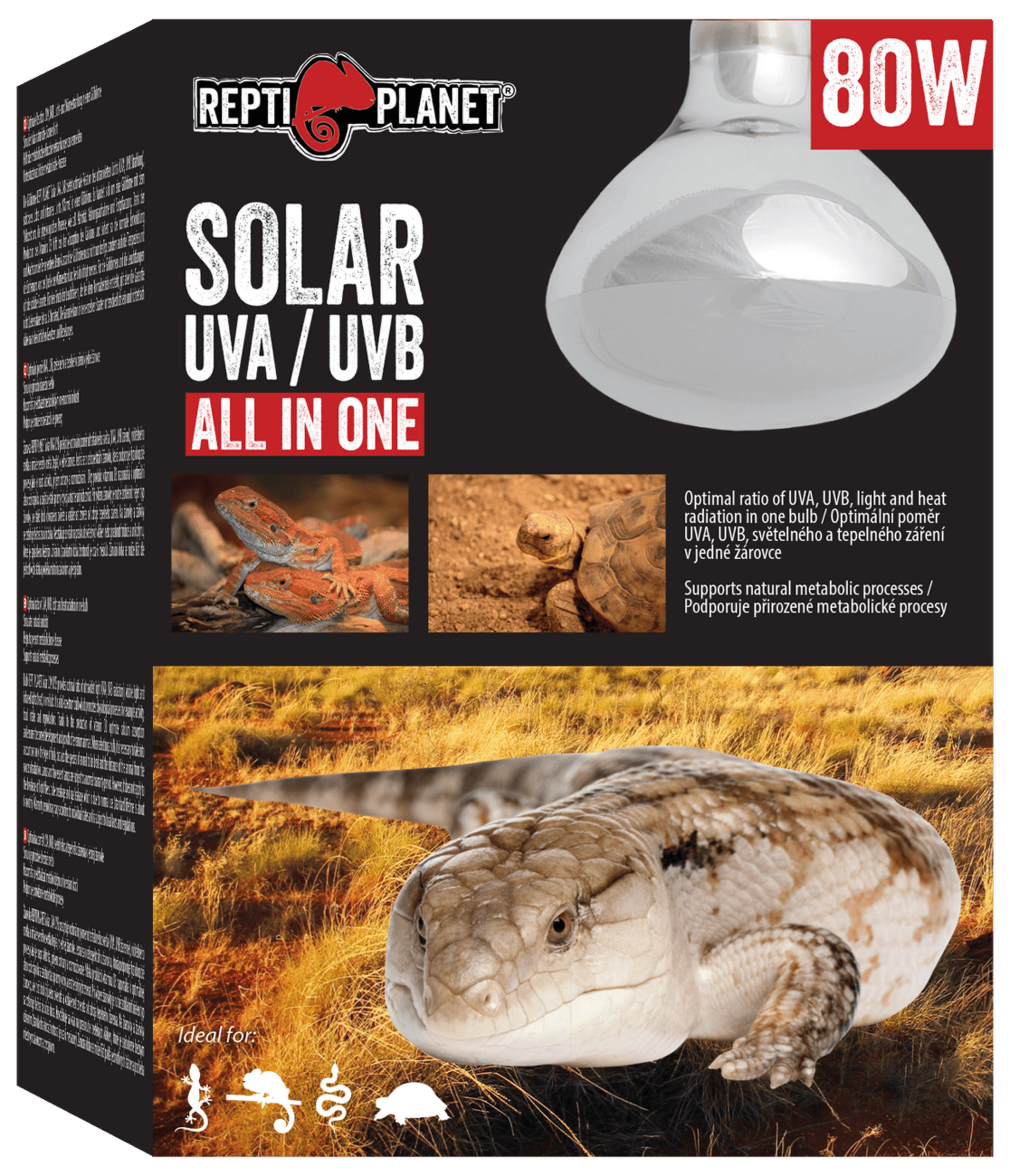 Repti Planet žárovka Solar UVA & UVB Mercury 80W