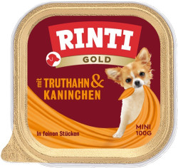 RINTI Gold mini krůta a králík 100g