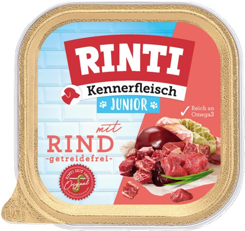 RINTI vanička Junior hovězí 300g