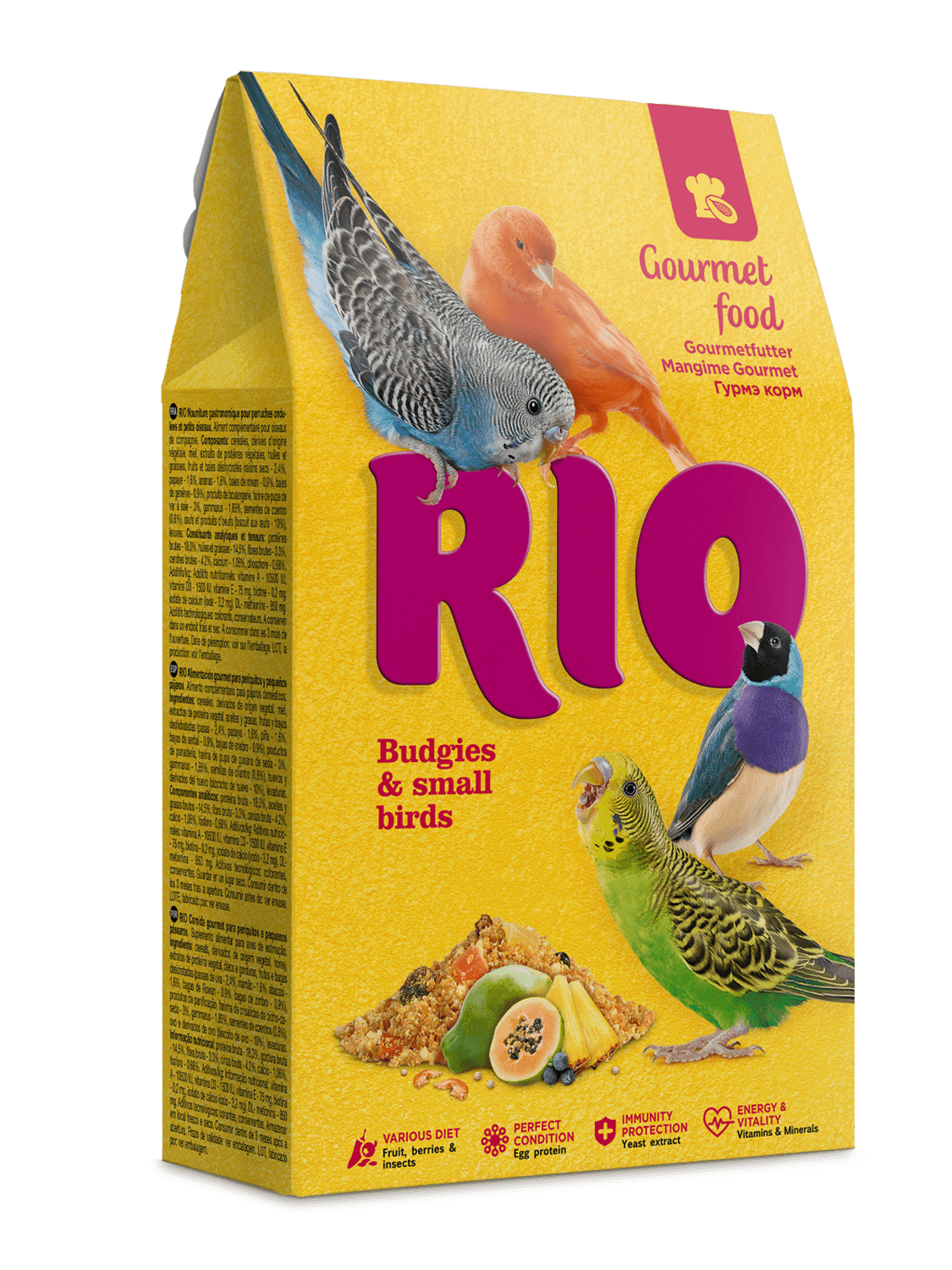 RIO gurmánské krmivo pro andulky a drobné exoty 250 g