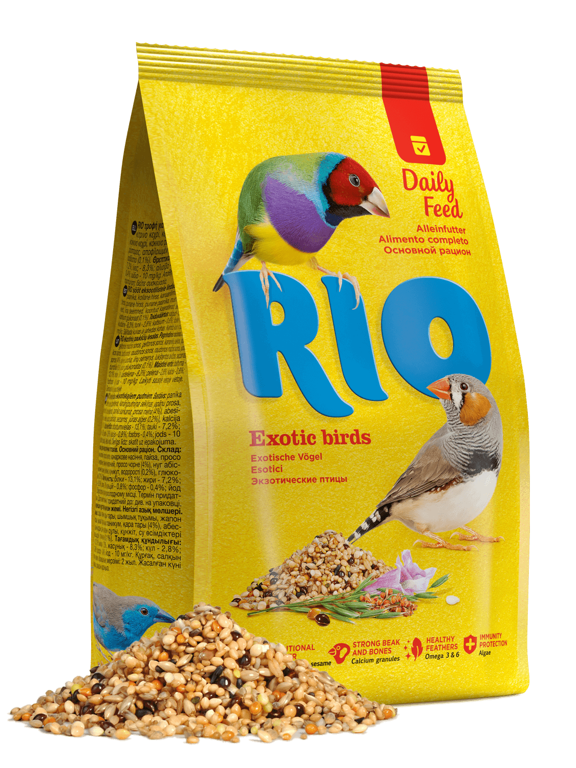 RIO směs pro drobné exoty 1kg