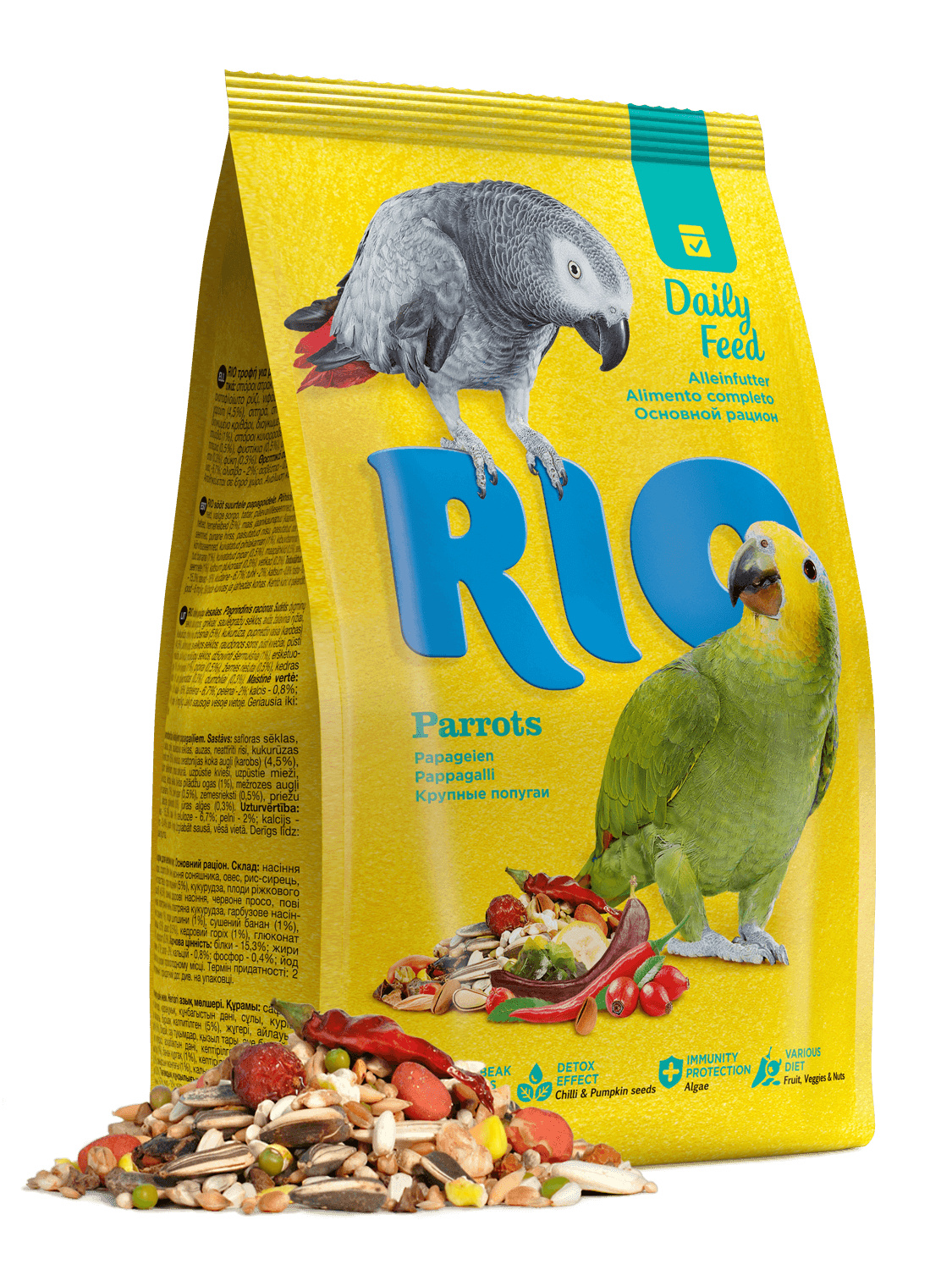 RIO směs pro velké papoušky 1kg
