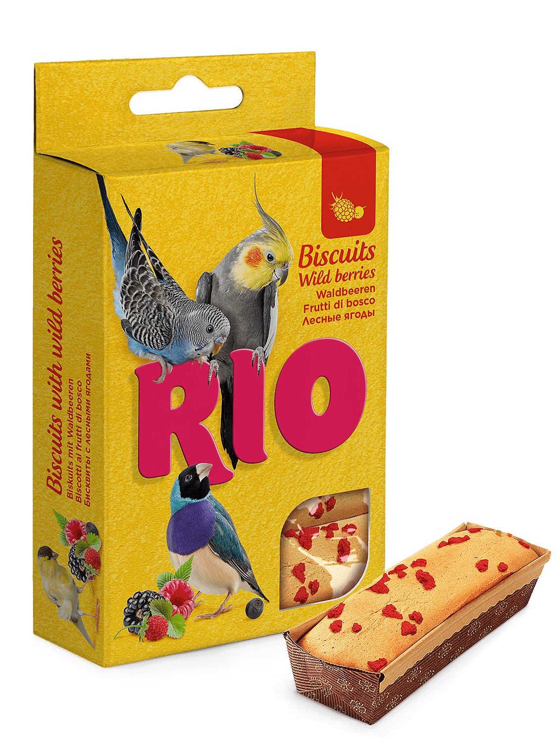 RIO sušenky s lesními plody 5 x 7 g