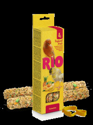 RIO tyčinky pro kanárky s tropickým ovocem 2x 40 g