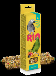 RIO tyčinky pro velké papoušky s ovocem 2x 90 g