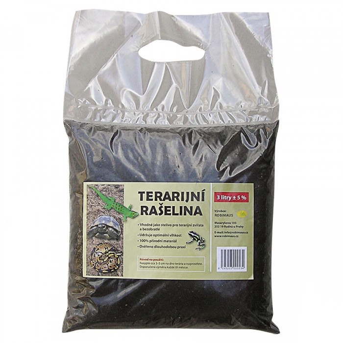 Robimaus terarijní rašelina 3 l