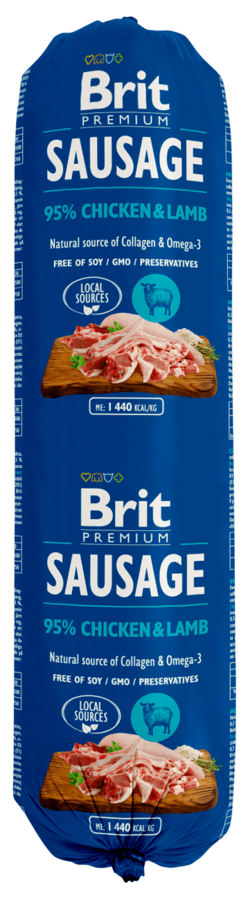 Salám Brit Sausage Chicken & Lamb 800g