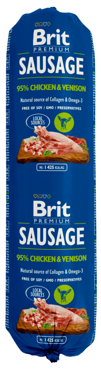 Salám Brit Sausage Chicken & Venison 800g