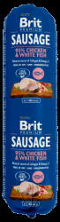 Salám Brit Sausage Chicken & White Fish 800g