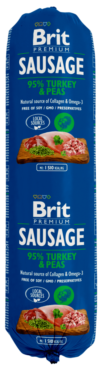 Salám Brit Sausage Turkey & Pea 800g