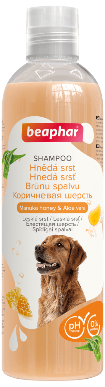 Šampon Beaphar pro psy s hnědou srstí 250 ml