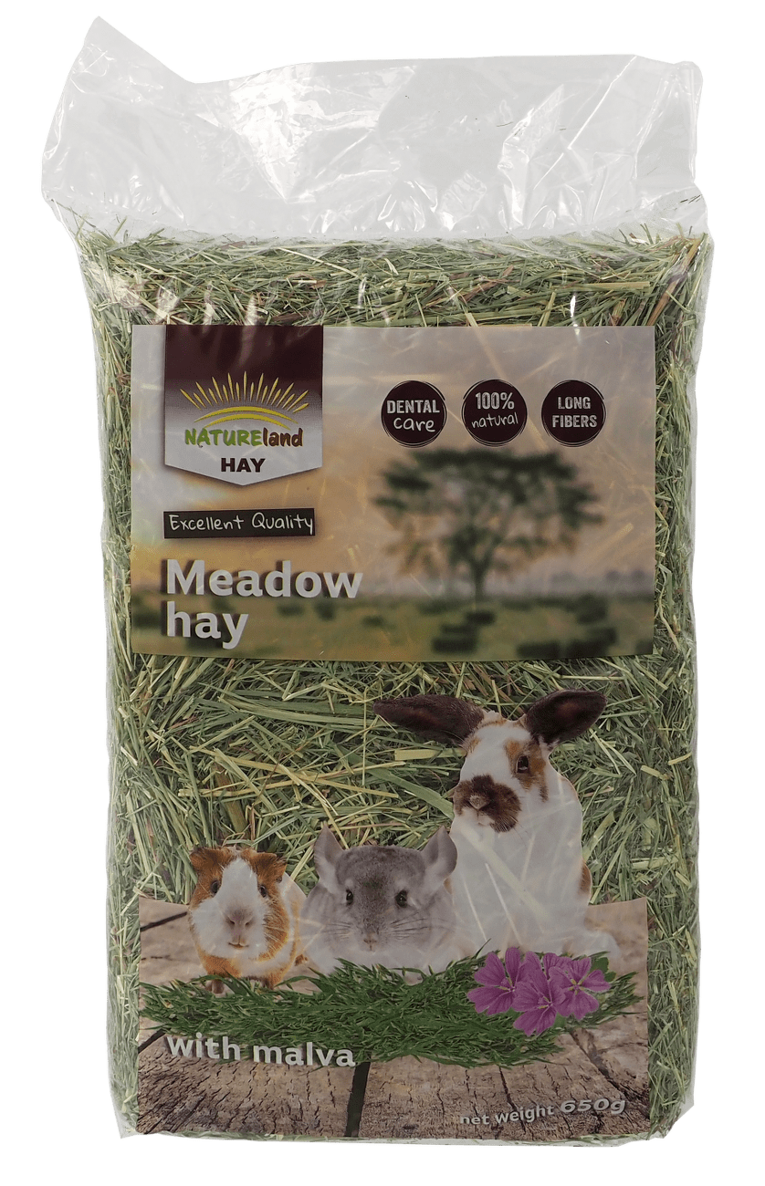 Seno Nature Land Hay s květy slézu 650g