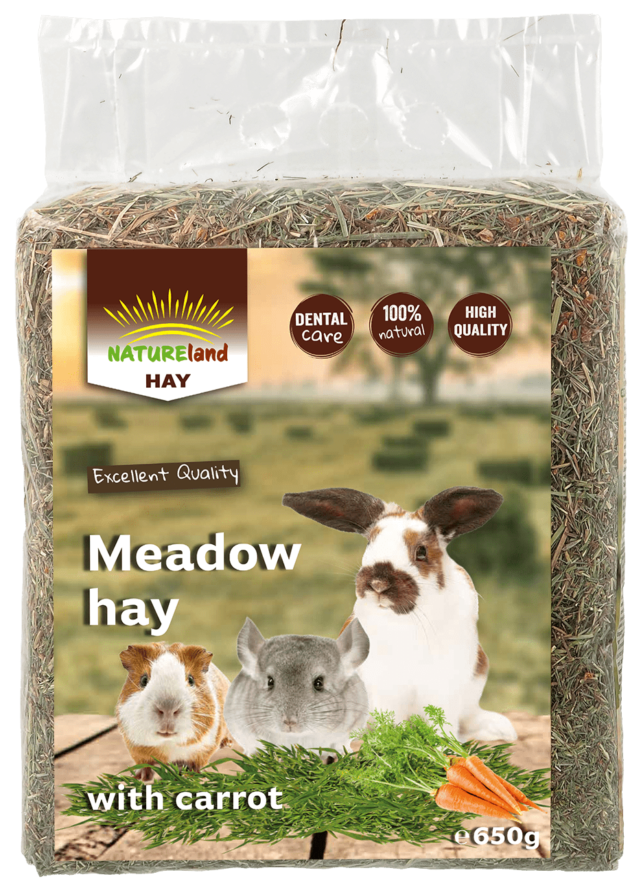 Seno Nature Land Hay s mrkví 650g​