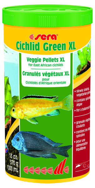 Sera - Cichlid green XL 1000 ml Nature