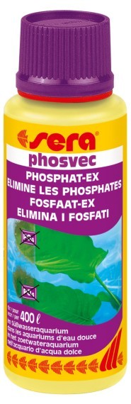 Sera čistič akvarijní vody od fosfátů Phosvec 100 ml