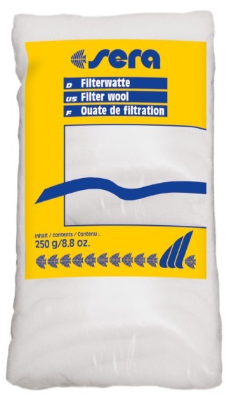 Sera filtrační vata bílá Filterwatte 250 g
