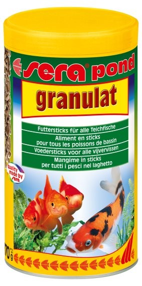 Sera kompletní krmivo pro okrasné ryby v jezírku Sera - Pond Sticks Nature 1000ml