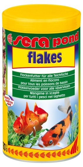 Sera kompletní krmivo pro ryby v jezírku Pond Flakes 1000 ml NATURE