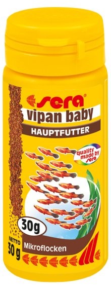 Sera růstové krmivo pro malé ryby Vipan Baby 50 ml NATURE