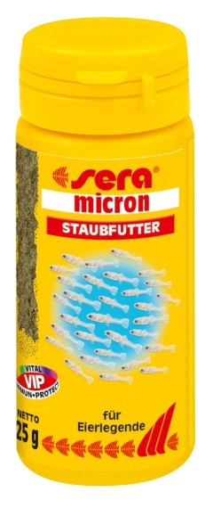 Sera růstové krmivo pro mladé ryby jikernatých druhů Micron 50 ml NATURE
