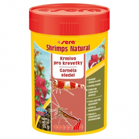 Sera základní krmivo pro krevetky Shrimps Natural 100 ml NATURE