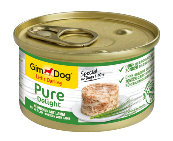 ShinyDog GIMDOG Little Darling PURE DELIGHT kuřecí s jehněčím 150 g