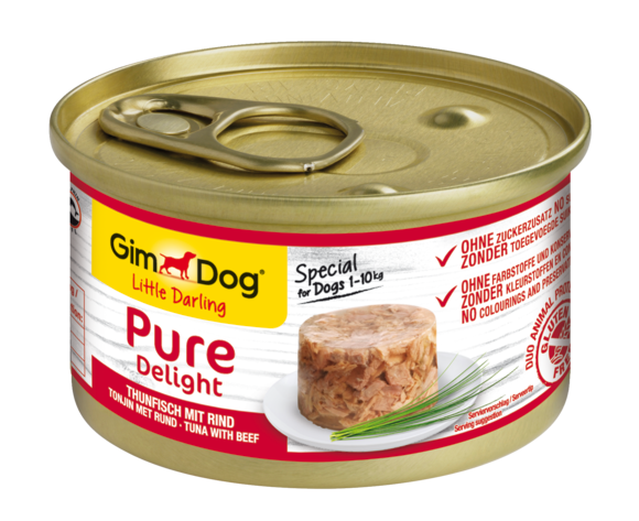 ShinyDog Pure delight Tuňák s hovězím (ex-shiny dog) 85 g