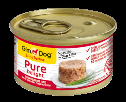 ShinyDog Pure delight Tuňák s hovězím (ex-shiny dog) 85 g