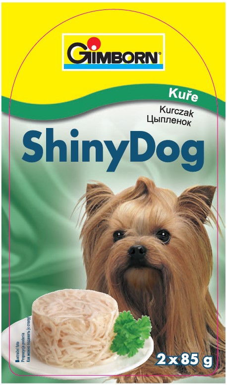 ShinyDog Shiny Dog konzerva kuřecí 2 x 85 g