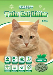 Smarty Cat Tofu Litter Green Tea Podestýlka - 6l / 2,8kg