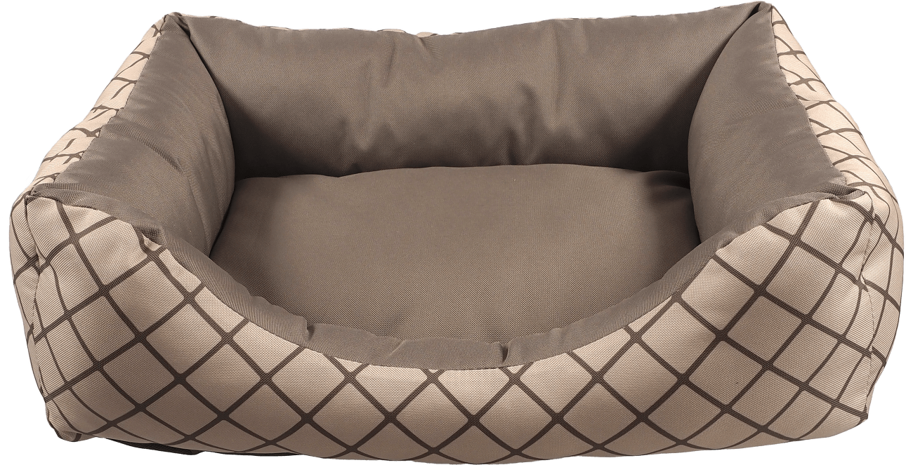 Sofa Dog Fantasy béžová se vzorem 75×55×20 cm