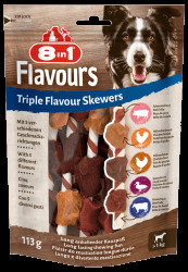 Špíz žvýkací 8in1 Triple Flavour 6ks