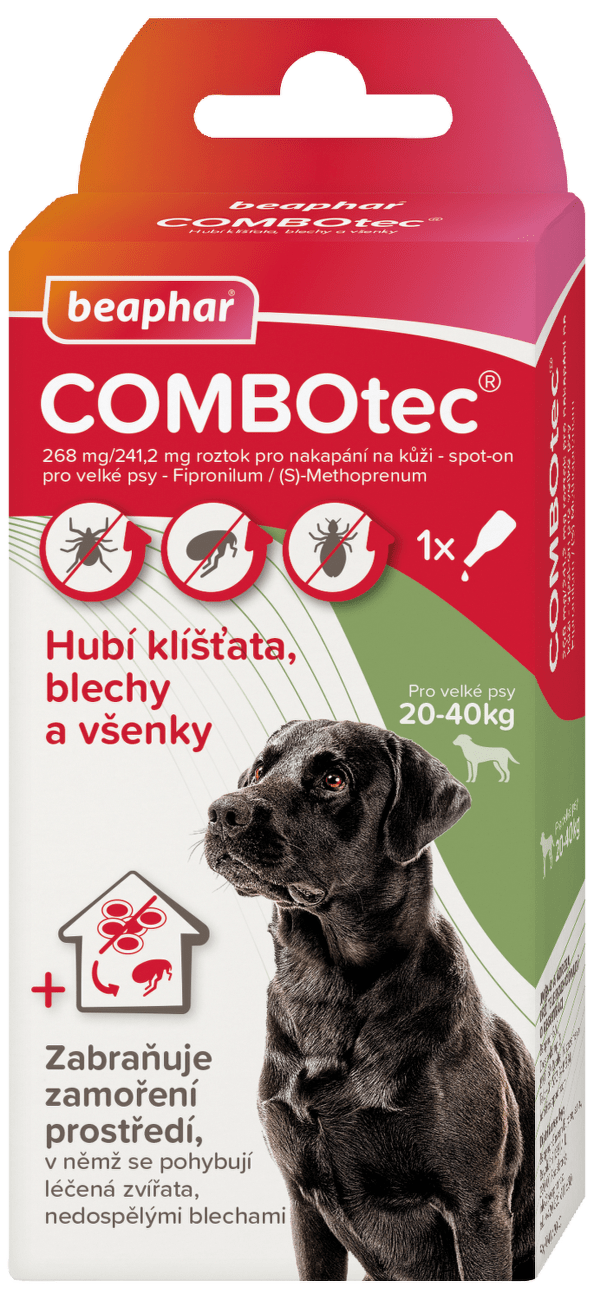 Spot-on Beaphar COMBOtec pro psy L 20-40kg