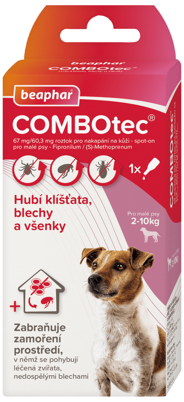 Spot-on Beaphar COMBOtec pro psy S 2-10kg