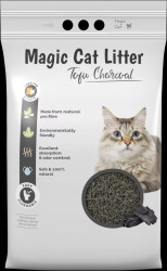 Stelivo Magic Litter Tofu dřevěné úhlí 12l