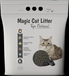 Stelivo Magic Litter Tofu dřevěné úhlí 6l