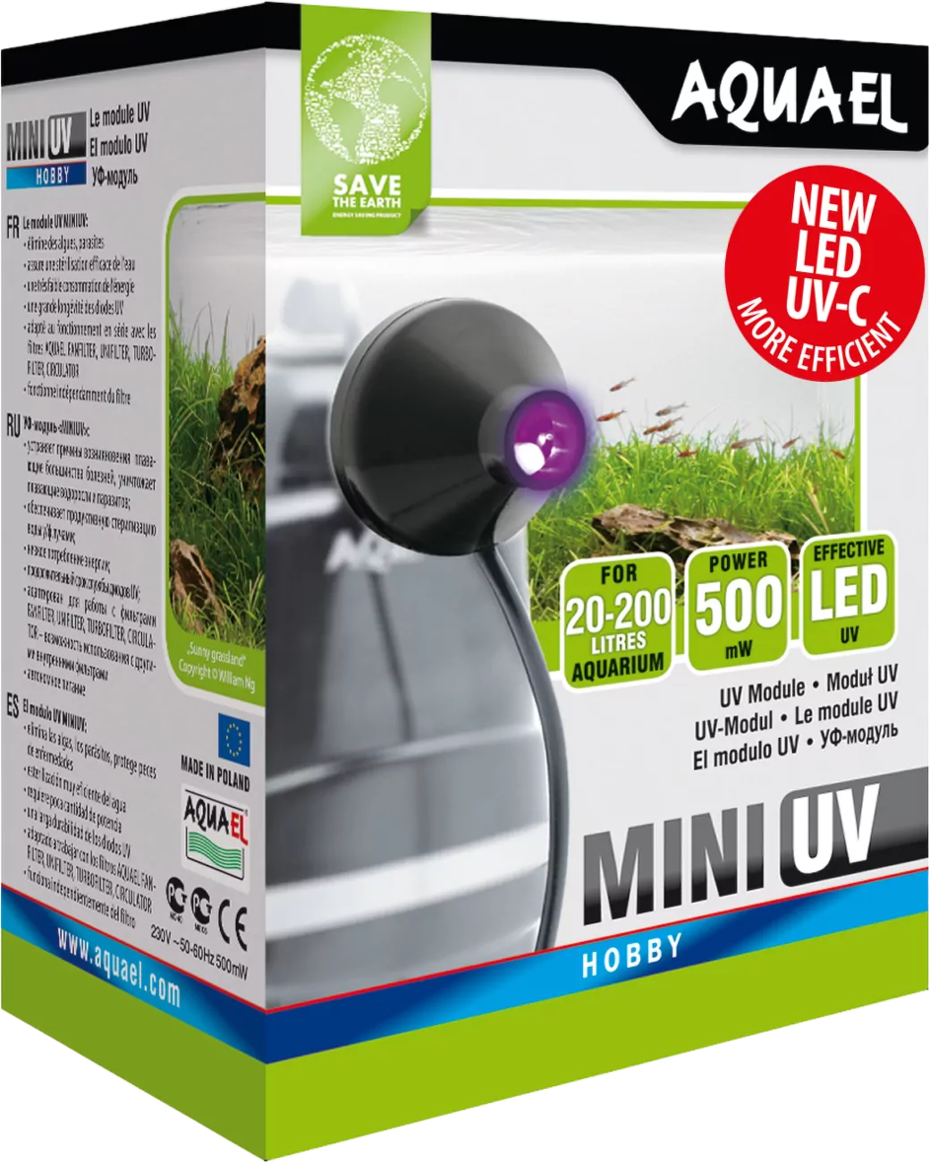Sterilizátor Aquael Mini UV
