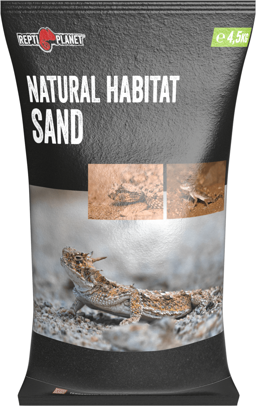 Substrát Repti Planet písek 4,5kg černý