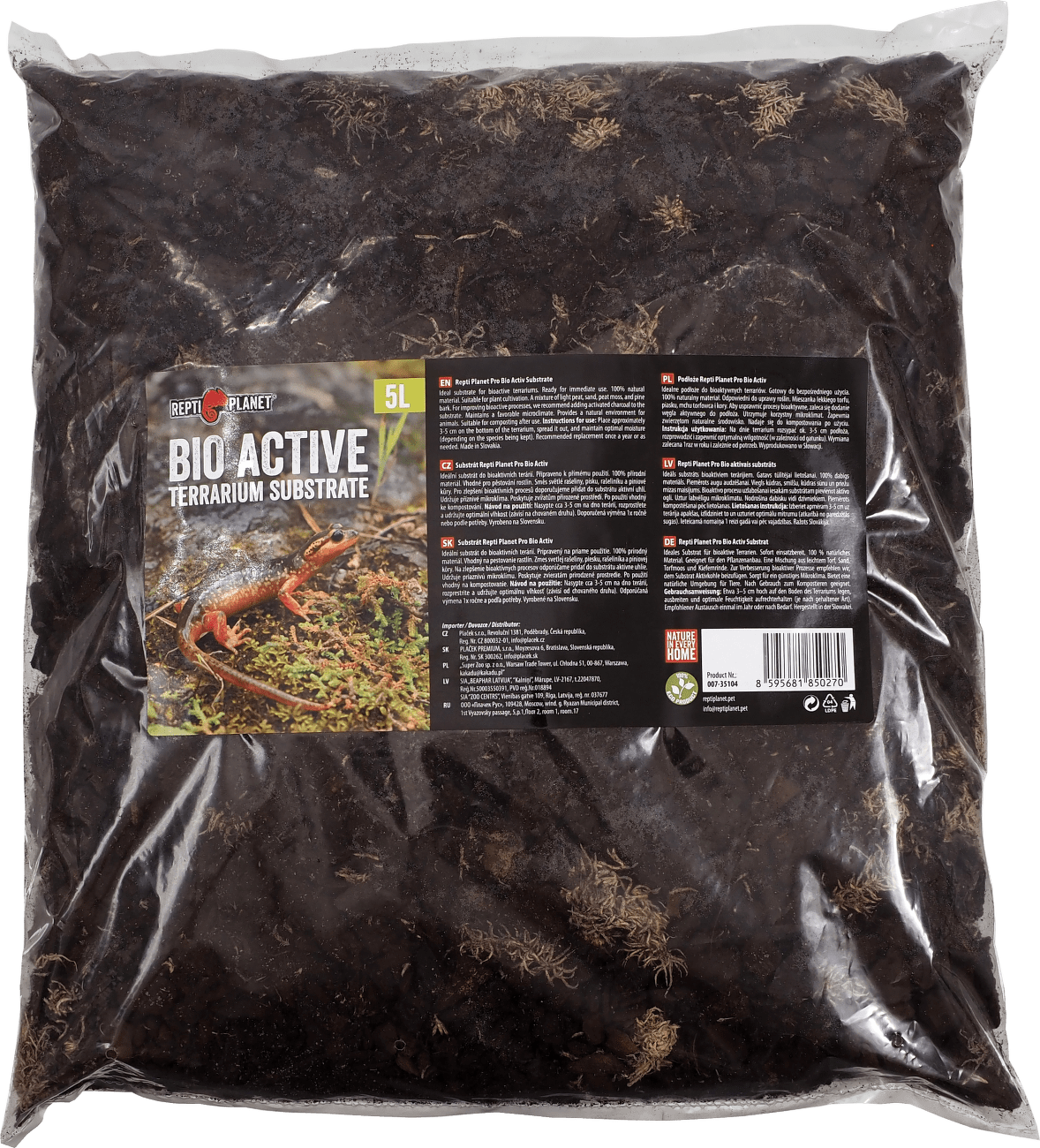 Substrát Repti Planet Pro Bio Active 5l