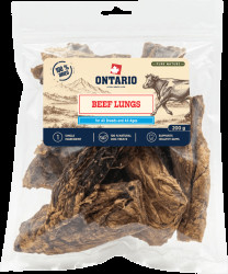 Sušené hovězí plíce Ontario Pure Nature 200 g