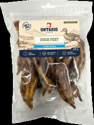 Sušené kachní pařátky Ontario Pure Nature 250 g