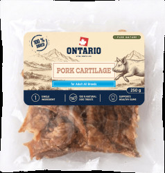 Sušené vepřové chrupavky Ontario Pure Nature 250 g