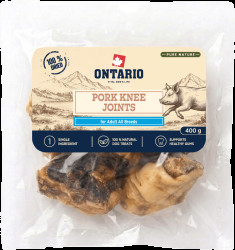 Sušený vepřový kolenní kloub Ontario Pure Nature 400 g