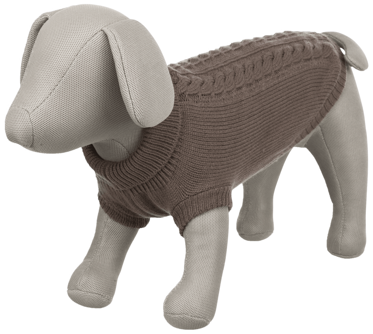 Svetr Trixie Kenton S 36cm šedohnědý