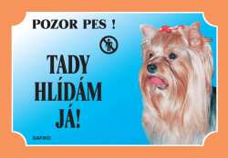 Tabulka Dafiko jorkšírský teriér