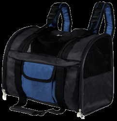 Taška přenosná pro psy Trixie Connor 42cm černo-modrá