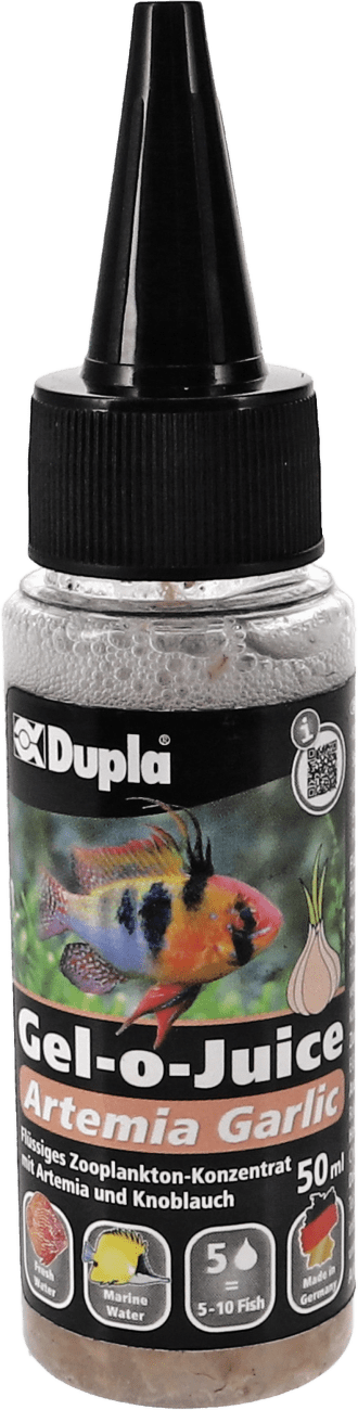 Tekuté krmivo pro ryby Gel-o-Juice Artemia + Garlic 50 ml