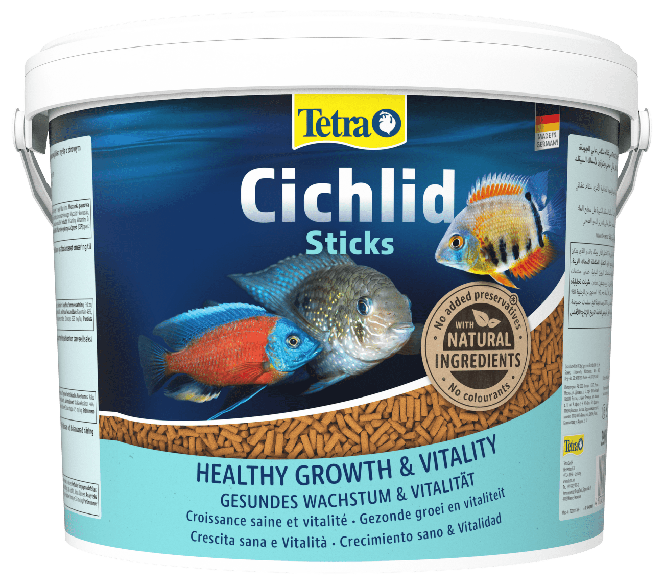 TETRA Cichlid Sticks 10l