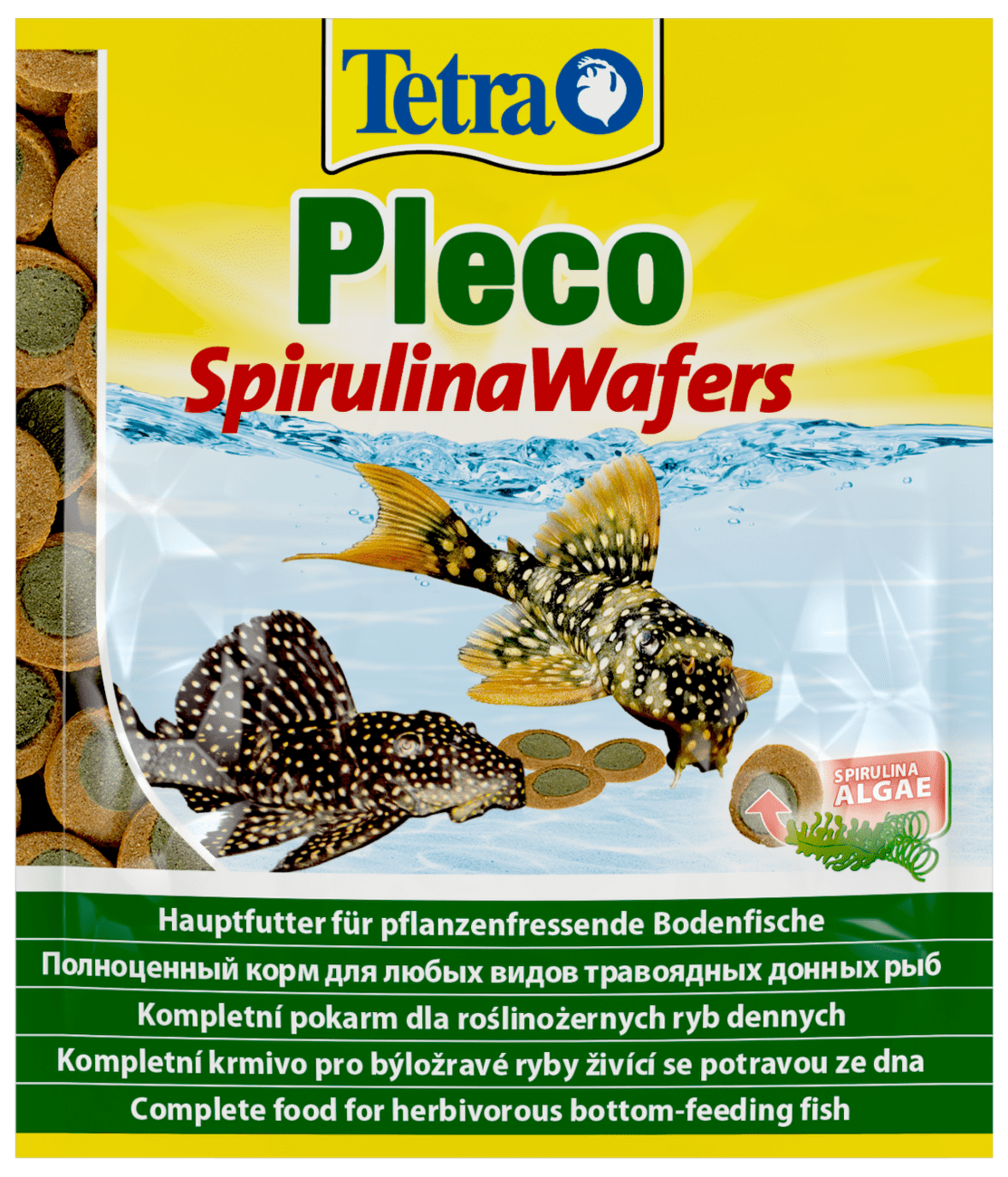 Tetra Pleco Spirulina Wafers 15g sáček